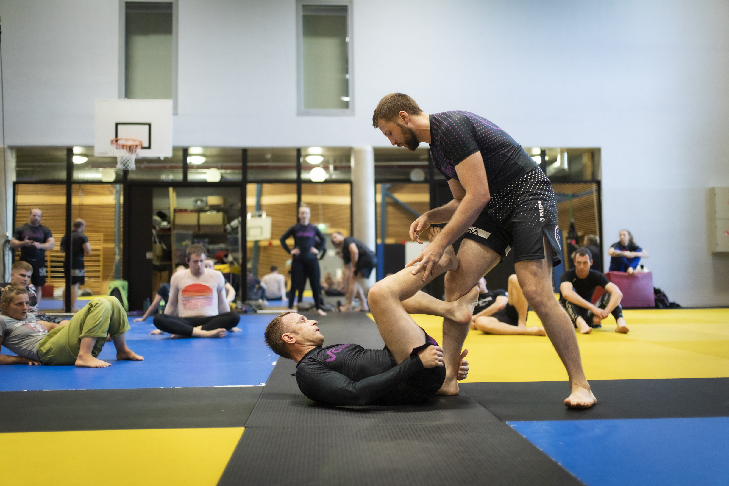 BJJ treening Võimlas